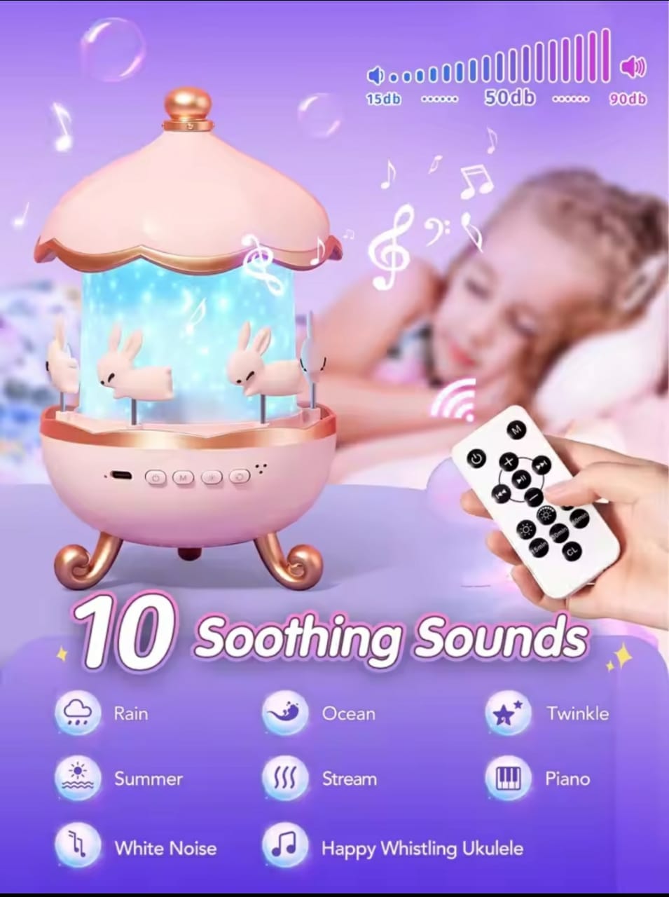 Rabbit Night Light Projector™