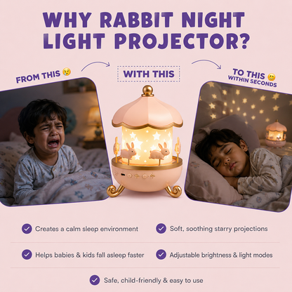 Rabbit Night Light Projector™