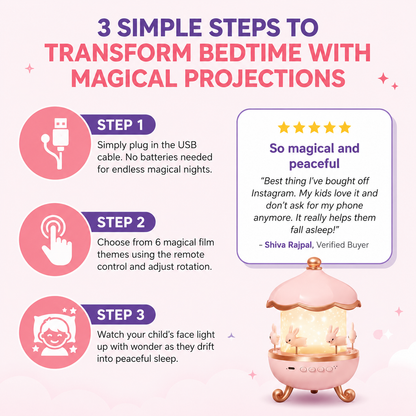 Rabbit Night Light Projector™