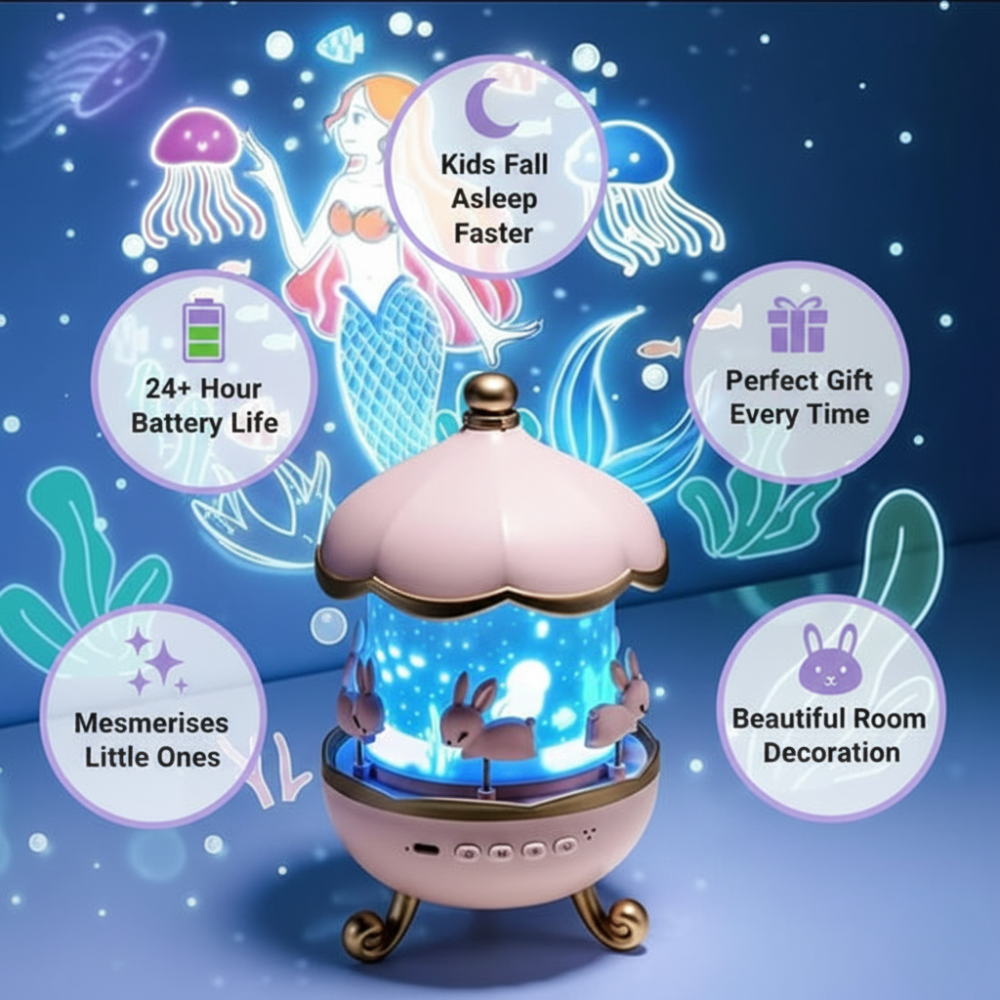 Rabbit Night Light Projector™
